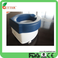 Easy to use and comfortable& raised toilet seats